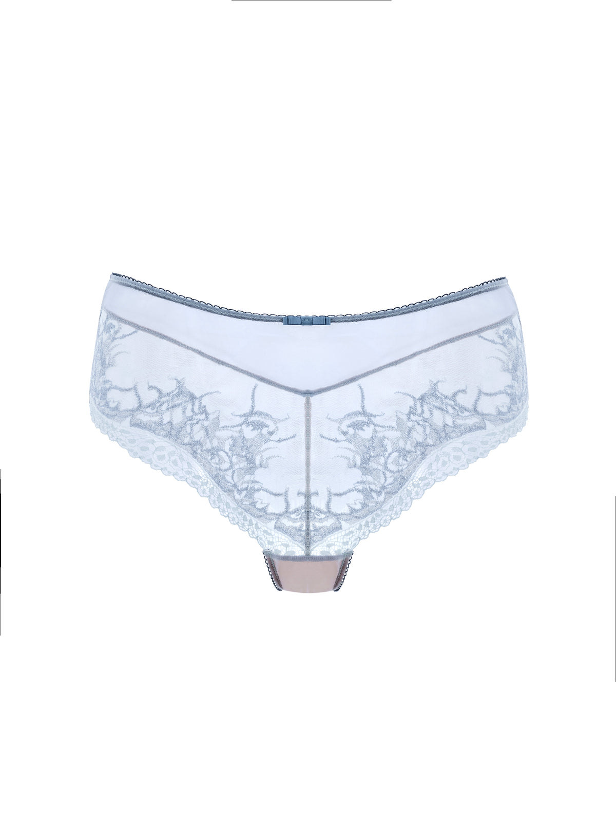 Ondine lace panties, flat lay